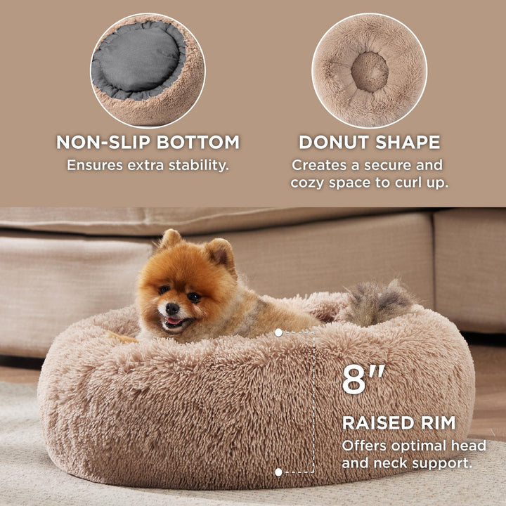 Cozy Paws Calming Donut Bed