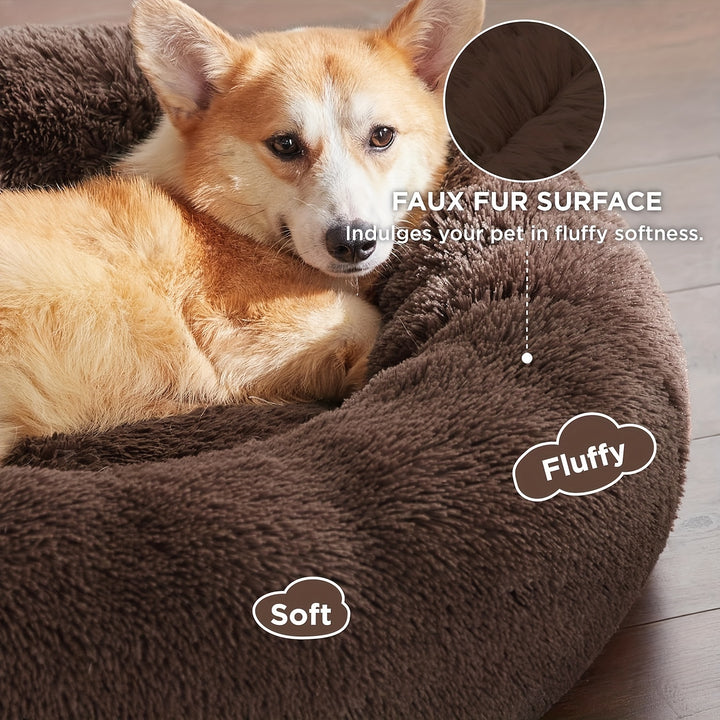 Cozy Paws Calming Donut Bed