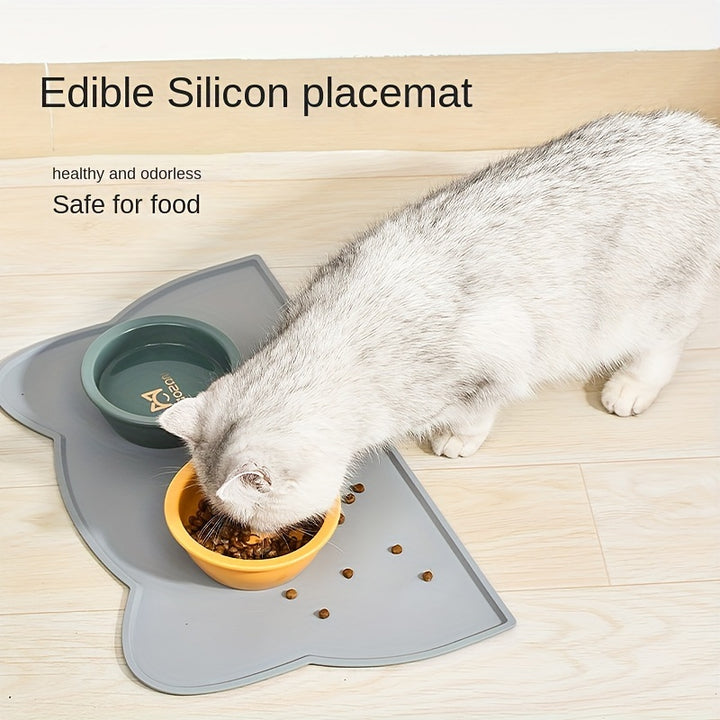 Ultra-Thin Waterproof Pet Feeding Mat