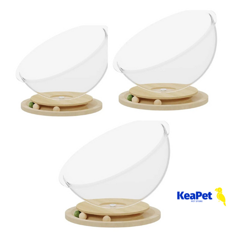 Space Capsule Cat Bed | Transparent Cat Sleeping Nest