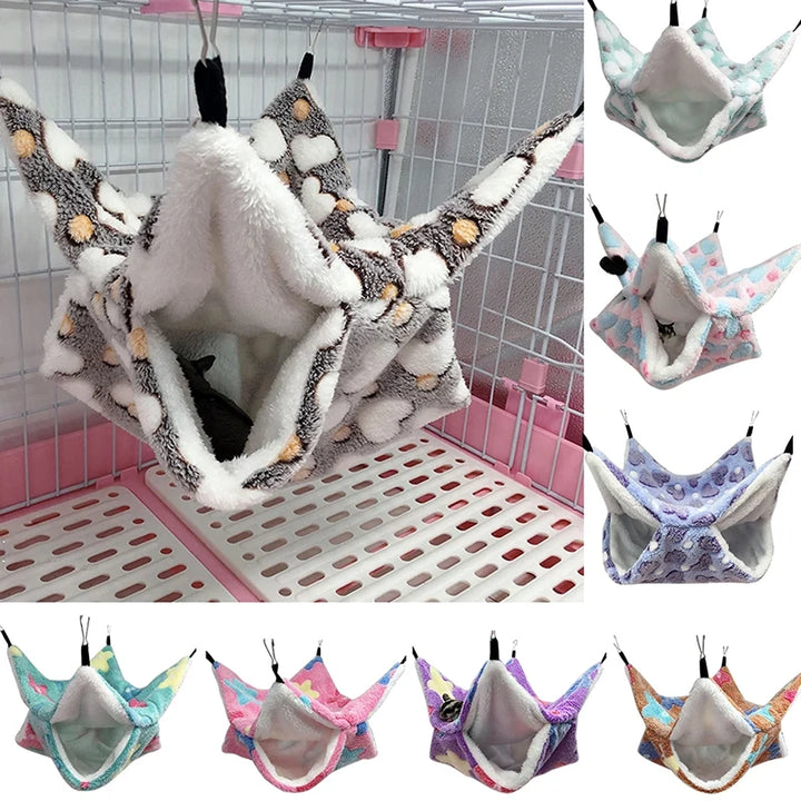 Double Thick Plush Hammock for Rats
