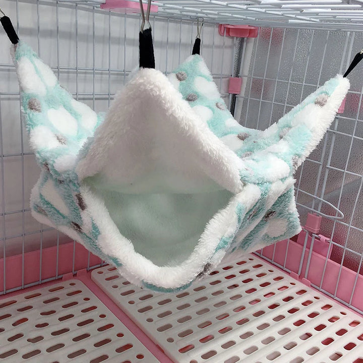 Double Thick Plush Hammock for Rats
