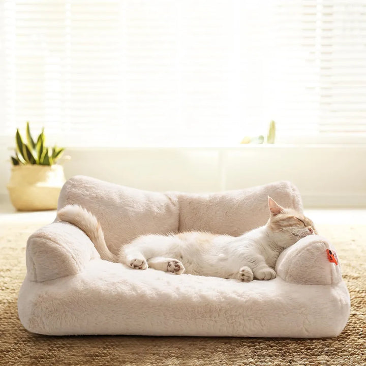 Cat Couch Bed | Washable Cat Beds for Medium Small Dogs & Cats