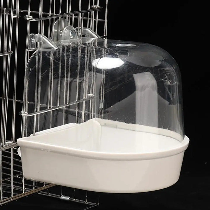 Hanging Bird Bath Box for Canaries, Finches...