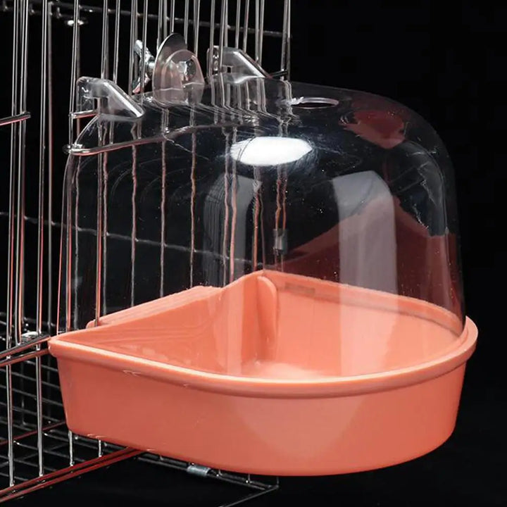 Hanging Bird Bath Box for Canaries, Finches...
