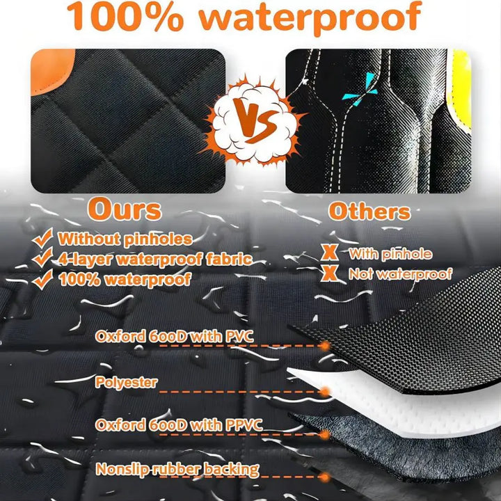 Waterproof Dog Seat Cover for Cars, Trucks, and SUVs