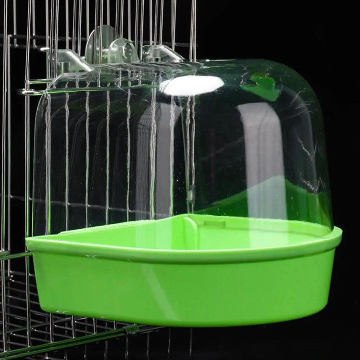 Hanging Bird Bath Box for Canaries, Finches...