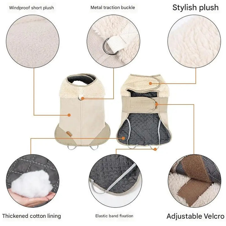 WinterShield Waterproof Dog Jacket (Warm & Windproof)
