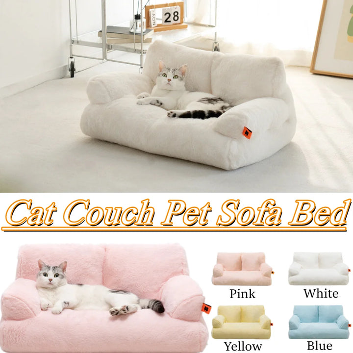 Cat Couch Bed | Washable Cat Beds for Medium Small Dogs & Cats