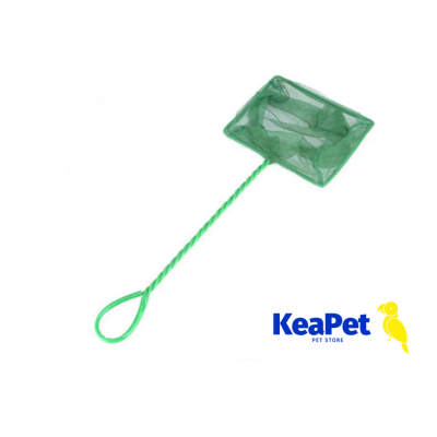 Portable Fish Net Long Handle Square