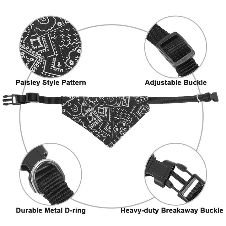 Purrfect Style Adjustable Bandana