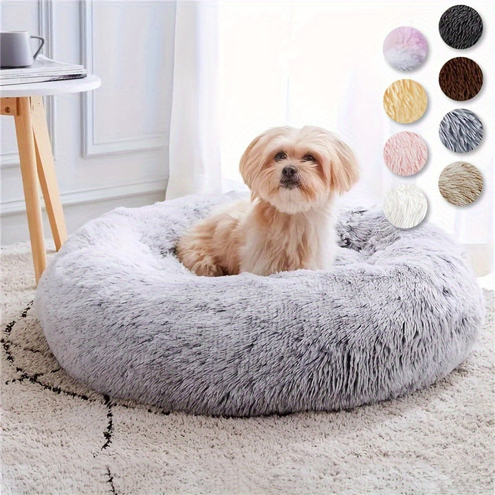 Cozy Paws Calming Donut Bed